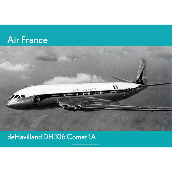 Air France deHavilland DH.106 Comet 1A Art Print