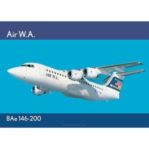 Air WA BAe 146-200 aerial