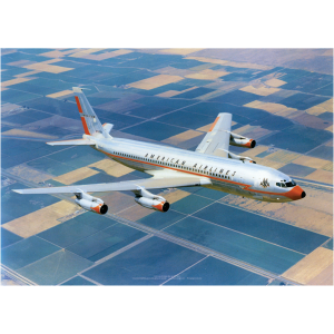 American Airlines Boeing 707-123 Art Print