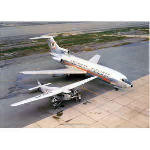 American Airlines Boeing 727-23 with Ford Trimotor Art Print