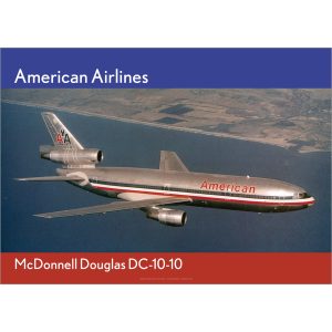 American Airlines DC-10-10 in flight