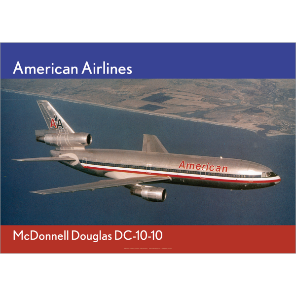 American Airlines DC-10-10 in flight
