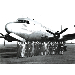 Australian National Airways - ANA - Douglas DC-4 Art Print
