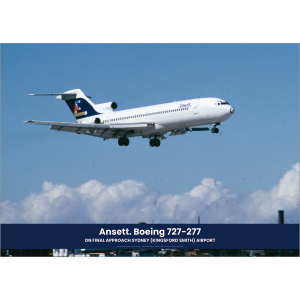 Ansett Boeing 727-277 at Sydney