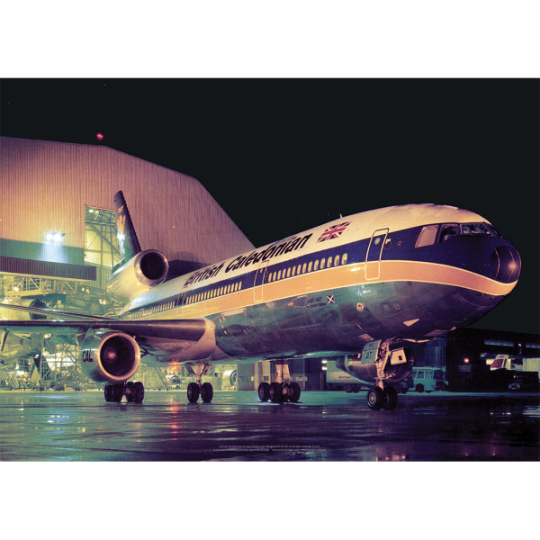 British Caledonian McDonnell Douglas DC-10-30 Art Print