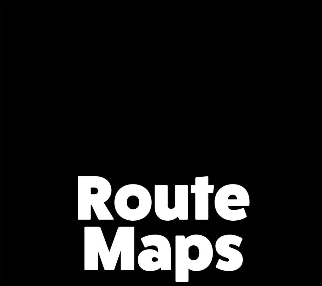 Airline route maps