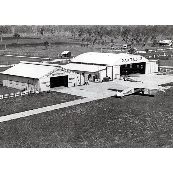 Archerfield Aerodrome Brisbane 1932 Art Print
