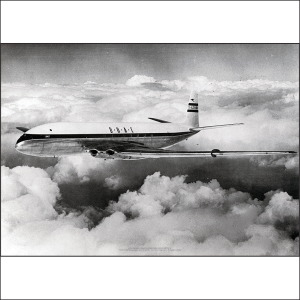 BOAC deHavilland DH.106 Comet Art Print