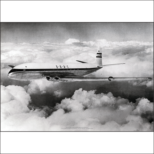 BOAC deHavilland DH.106 Comet Art Print