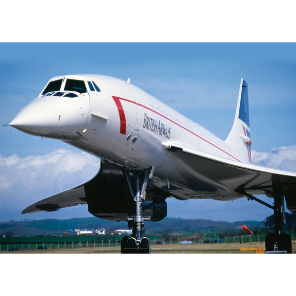 British Airways BAC/Aerospatiale Concorde Art Print