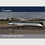 Compass Airlines McDonnell Douglas MD-82 Art Print