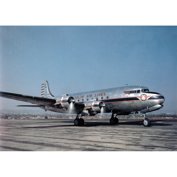 Delta Air Lines Douglas DC-4 Art Print