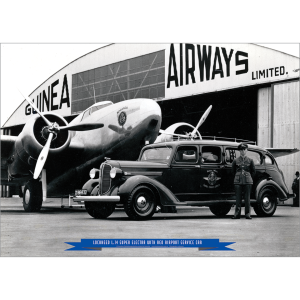 Guinea Airways Lockheed L.14 Super Electra Parafield Art PrintGuinea Airways Lockheed L.14 Super Electra Parafield Art Print