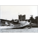 Imperial Airways Short S.23 Empire Flying Boat River Medway Art Print