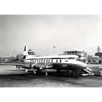 KLM Vickers V.803 Viscount at Schiphol Airport Art Print