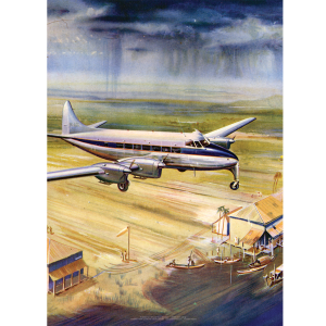 de Havilland Aircraft Company DH.114 Heron Middle East Art Print