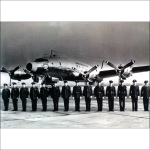 US Air Force One VC-121E Columbine III Eisenhower Art Print