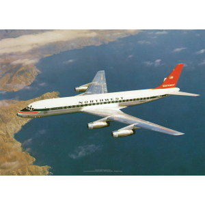 Northwest Airlines Douglas DC-8-32 Art Print
