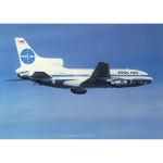Pan Am Lockheed L.1011-500 TriStar in flight Art Print