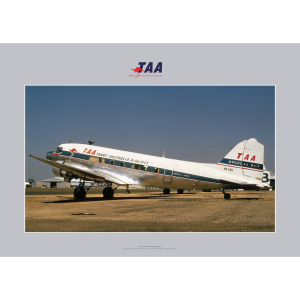 TAA Trans-Australia Airlines Douglas DC-3 Art Print