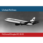 United Airlines McDonnell Douglas DC-10-10 Art Print