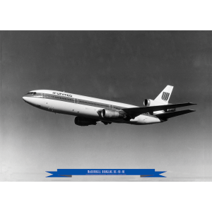 United Airlines McDonnell Douglas DC-10-10 Art Print