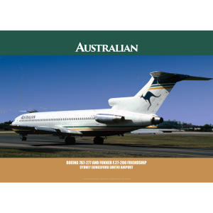 Australian Airlines Boeing 727-276 Art Print