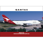 Qantas 747-338 departing Sydney 1984