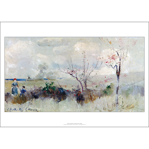 Charles Conder 'Herrick's Blossoms' Art Print c1888