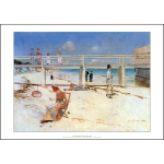 Charles Conder 'Holiday at Mentone' Art Print 1888