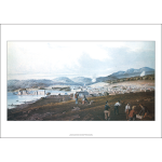 George W Evans 'Hobart Town, Van Diemen's Land' 1838