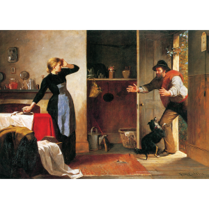 Frederick McCubbin 'Home Again' Art Print 1881