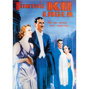 Tooth's KB Lager At Any Function Art Print Formal Night On The Town