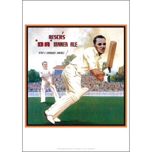 Resch's DA Dinner Ale Art Print Cricketers After A Strenuous Innings