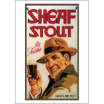 Tooth's Sheaf Stout 'It Keeps Me Fit' Art Print - Man in a Raincoat - Multi Sizes