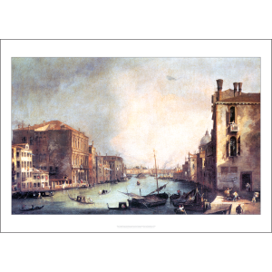 Canaletto 'Santi Giovanni e Paolo and Scuola di San Marco' Art Print 1725 - Multi Sizes BDCAP