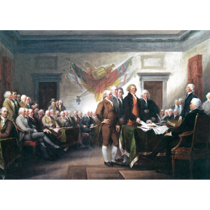 John Trumbull 'Declaration of Independence' Art Print - 1817-18 Reproduction - Multi Sizes EE
