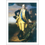 Charles Wilson Peale 'George Washington' Art Print - Portrait 1789-91 Reproduction
