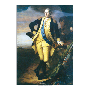 Charles Wilson Peale 'George Washington' Art Print - Portrait 1789-91 Reproduction