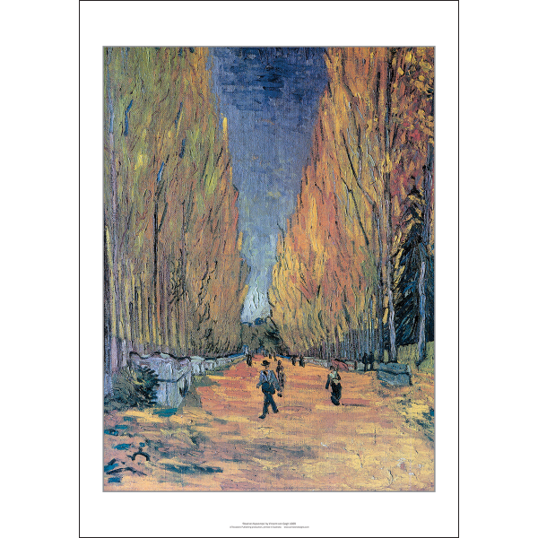 Vincent Van Gogh 'Road at Alyscamps' Art Print - Dutch Master 1888