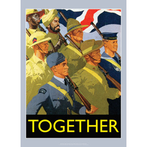 World War II: British Commonwealth Forces Art Print - Propaganda Poster