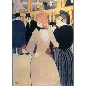 Toulouse-Lautrec 'La Goulue et La Mome Fromage' 1896 - ee