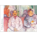 Toulouse-Lautrec 'Monsier, Madame et le chien' Art Print 1893 EEToulouse-Lautrec 'Monsier, Madame et le chien' Art Print 1893 EE