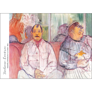Toulouse-Lautrec 'Monsier, Madame et le chien' Art Print 1893 EEToulouse-Lautrec 'Monsier, Madame et le chien' Art Print 1893 EE